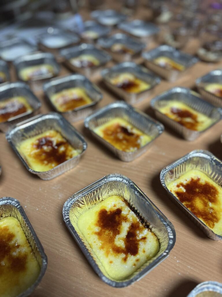 Crème brûlée, een lekker dessertje.