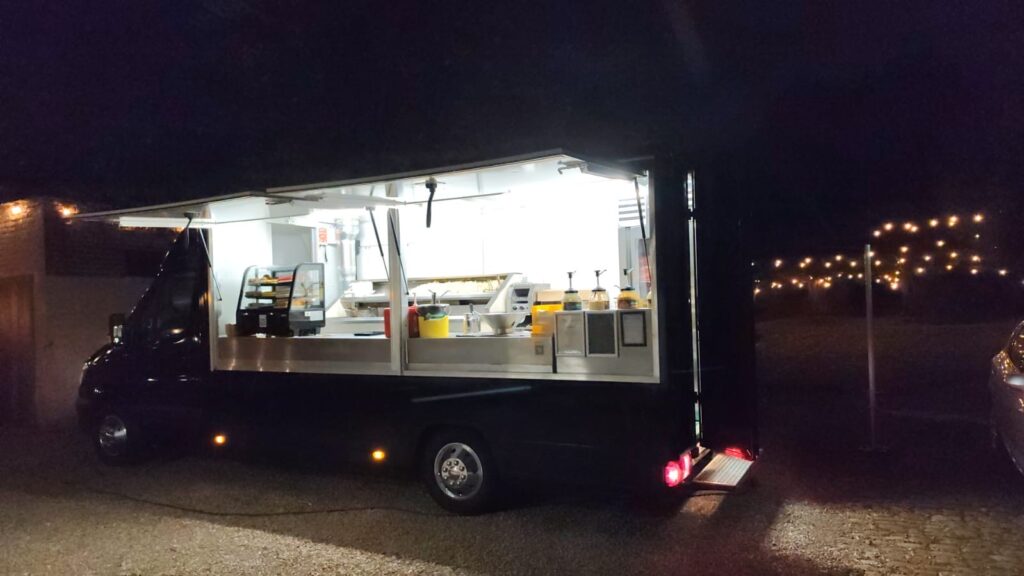 De mobiele frituur van Glenn